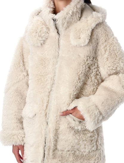 Urbancode Reversible Faux Fur Coat With Hood