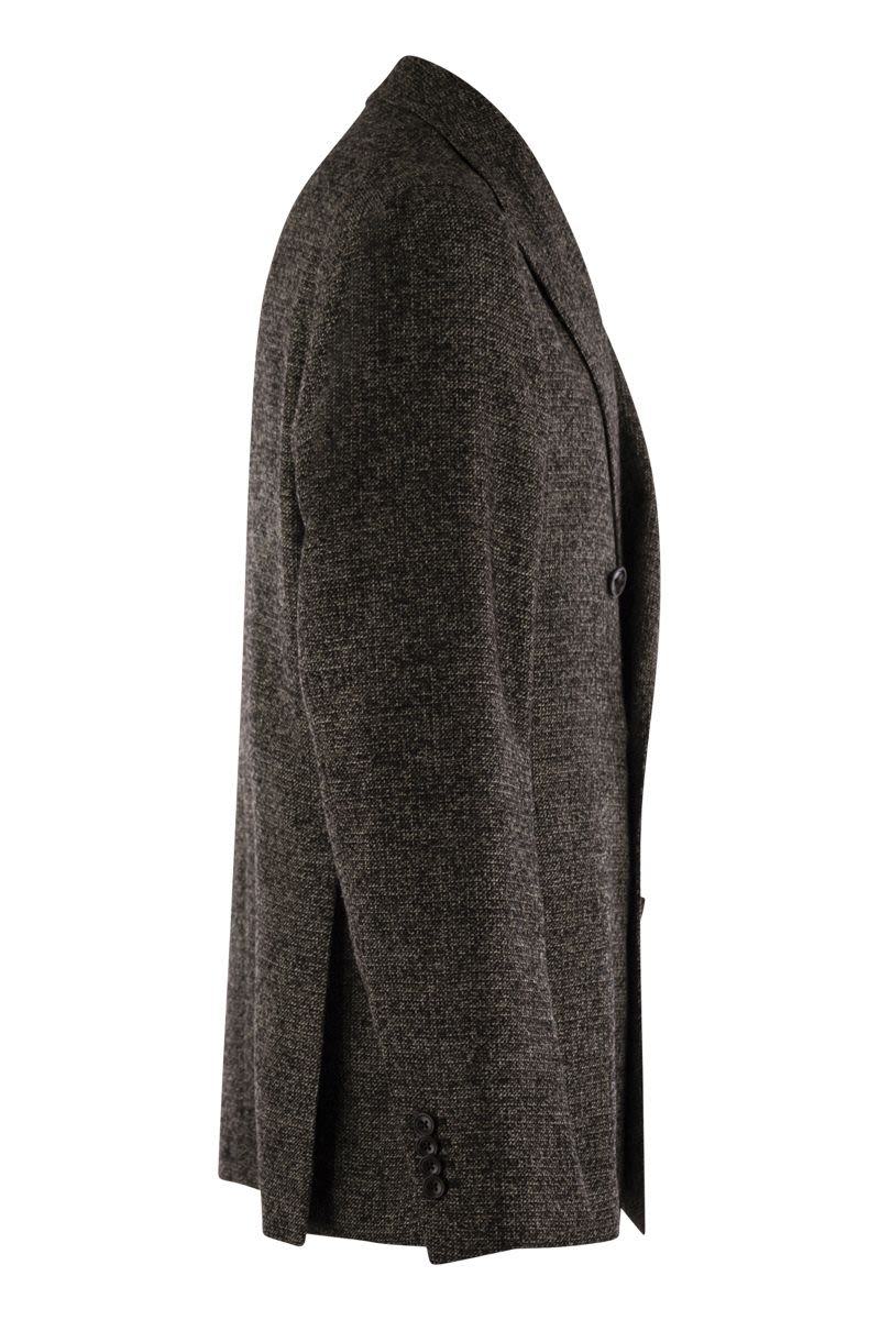 Tagliatore Double-Breasted Jacket In Wool Blend