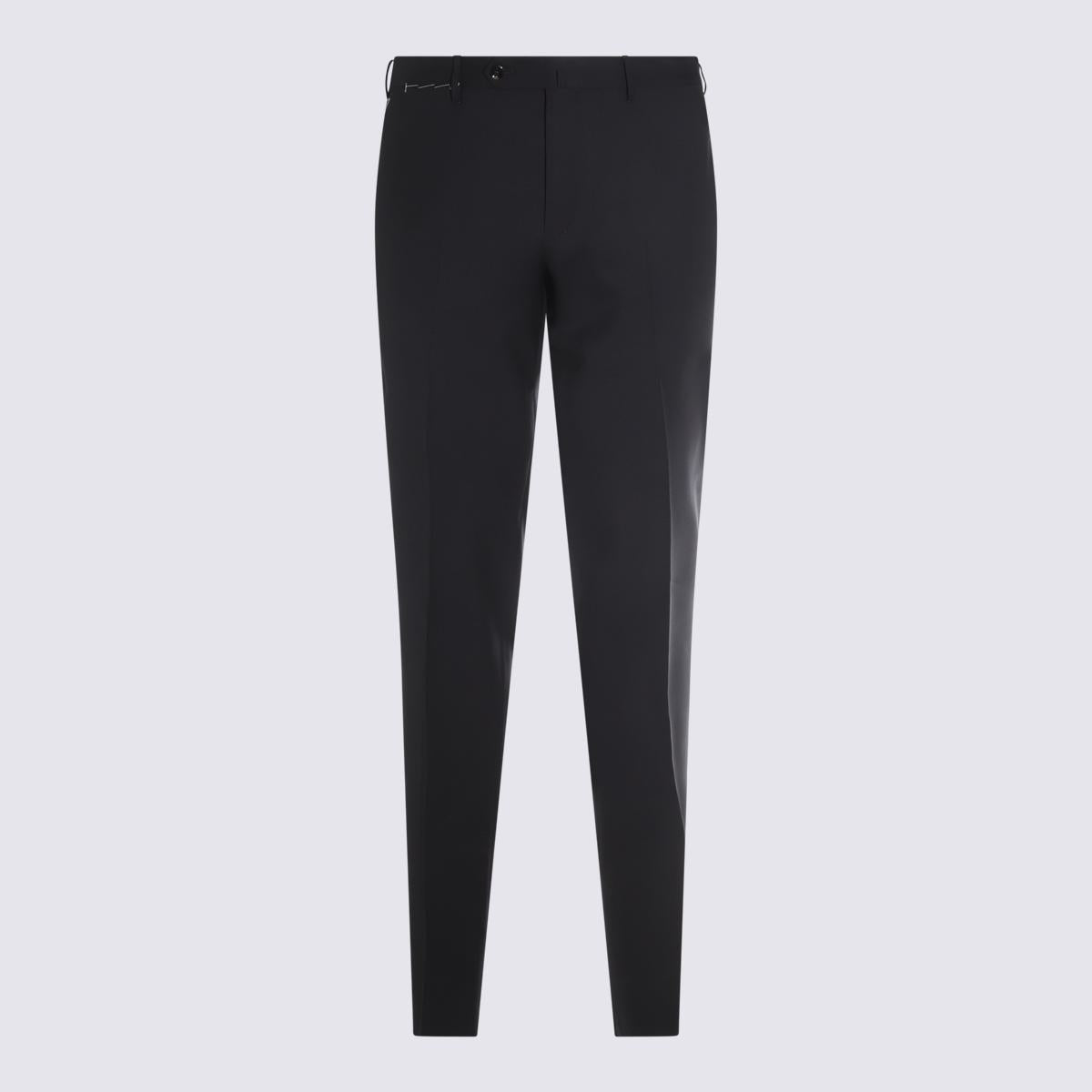 Pt Torino Navy Blue Slim Tailor Pants