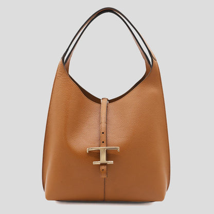 Tod'S Brown Leather Shoulder Bag