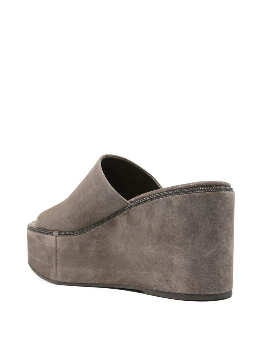 Brunello Cucinelli Classic High Mule Shoes