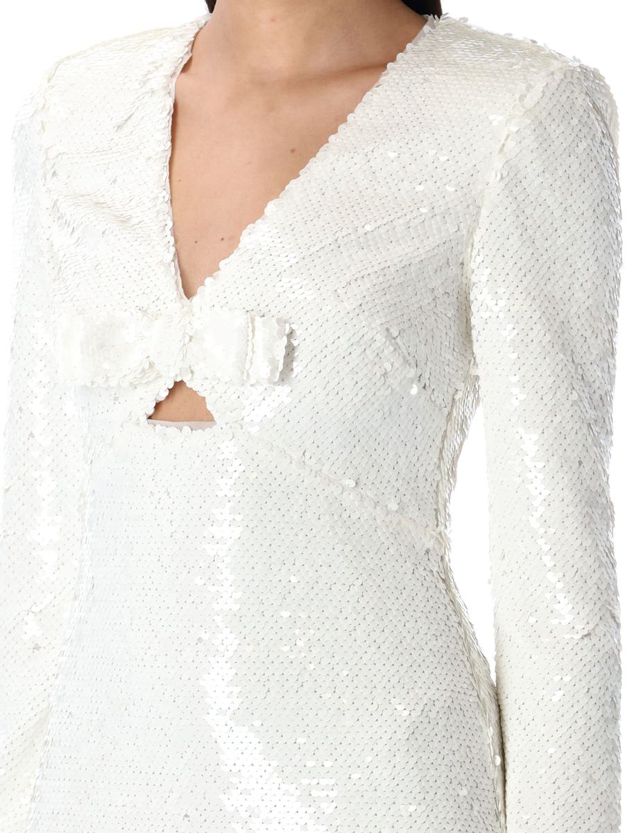Self-Portrait Sequin Mini Dress