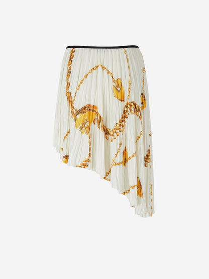 Burberry Mini Shield Hardware Skirt