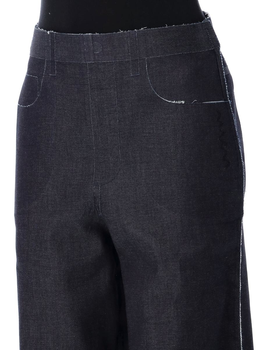 Marni Stretch Denim Trompe L'Oeil Trousers