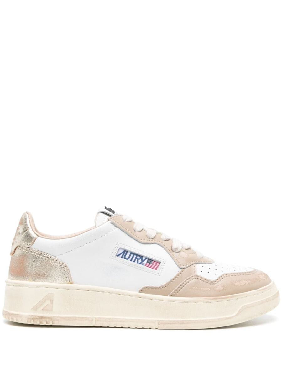 Autry Super Vintage Low Leather Sneakers