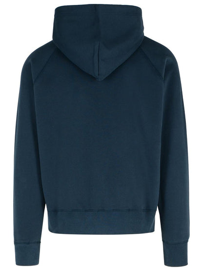 Tom Ford Blue Cotton Sweater