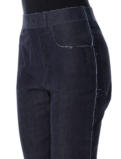 Marni Stretch Denim Trompe L'Oeil Trousers