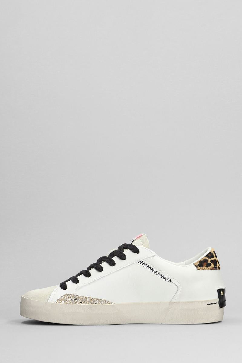 Crime London Distressed Sneakers