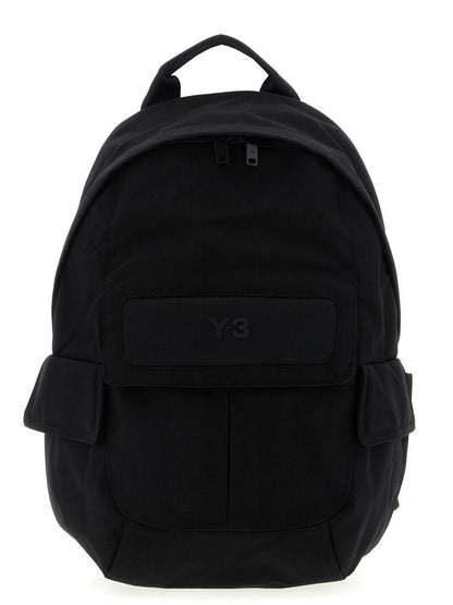Y-3 Adidas Small Logo Pocket Backpack