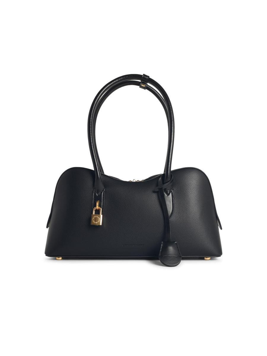 Stella McCartney 'Ryder' Medium Bag In Black Vegan Leather