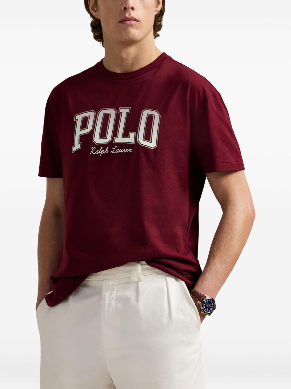 Custom Slim-Fit Logo T-Shirt