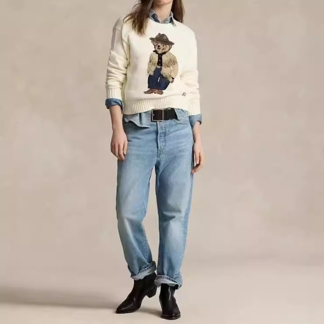 Ralph Lauren Bear Jumper Unisex