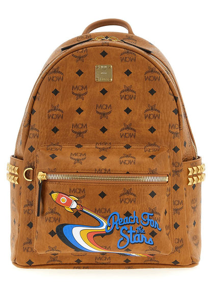 Mcm 'Stark' Small-Medium Backpack