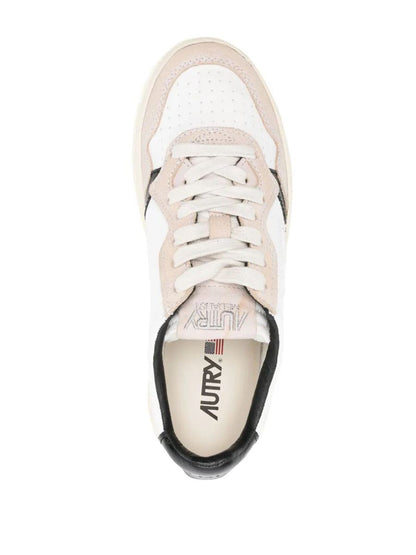 Autry "Medalist Low" Leather Sneakers Shoes