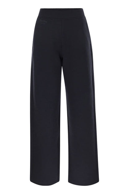 'S Max Mara Pompeo - Cotton Trousers With Logo