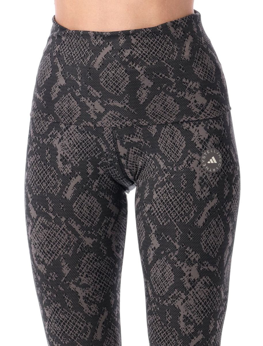 Adidas By Stella McCartney Python Print Rolltop Leggings