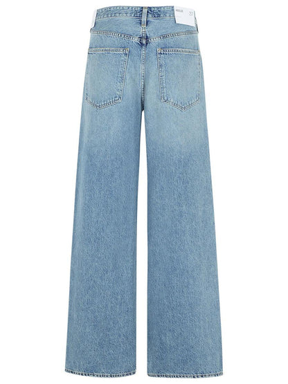 Agolde 'Vana' Blue Denim Jeans