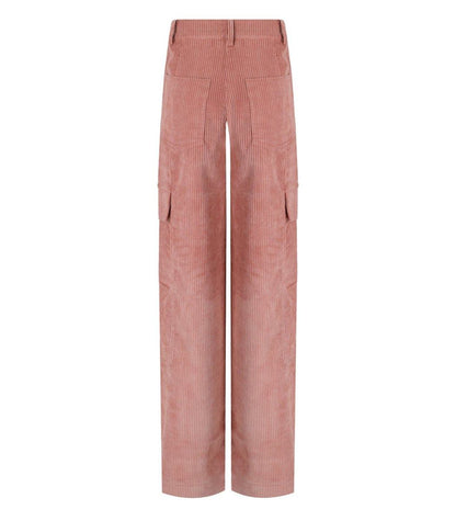Essentiel Antwerp Gazou Pink Cargo Pants