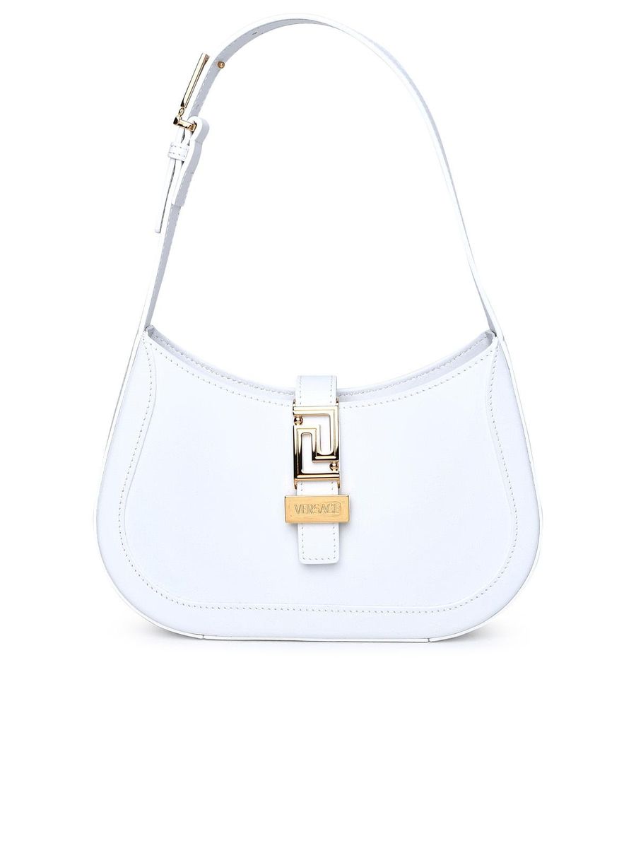 Versace White Leather Bag