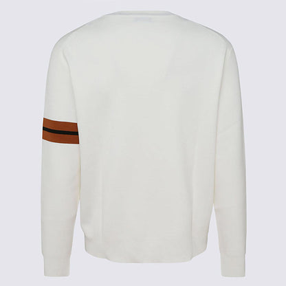 Zegna White Cotton Knitwear