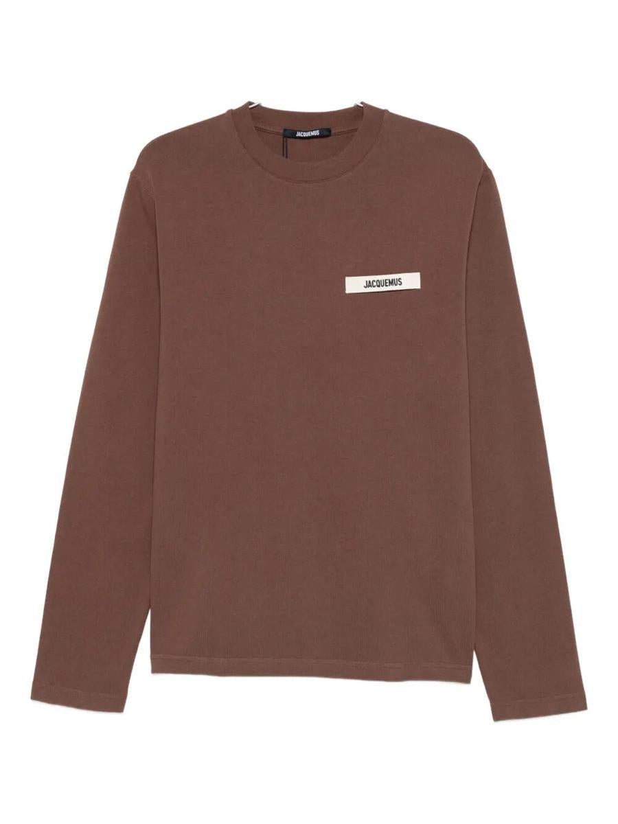 Jacquemus Le T-Shirt Gros Grain Manches Longues Clothing