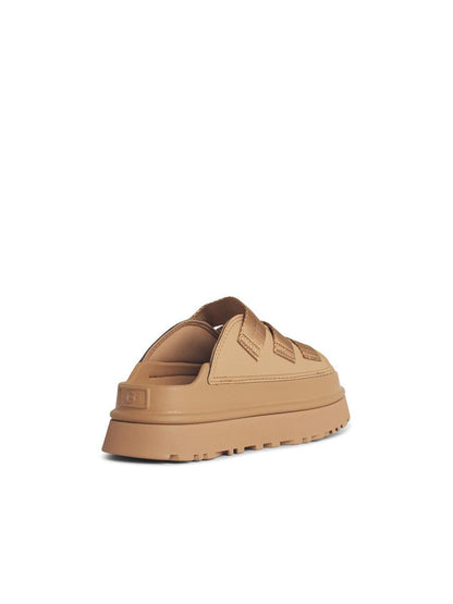 UGG 'Goldenglow' Slippers In Beige Fabric Blend