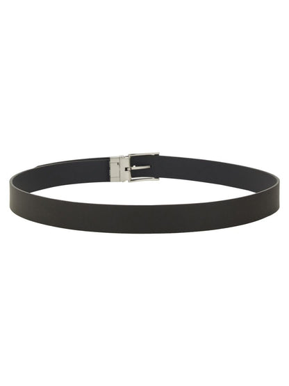 Boss Reversible Leather Belt