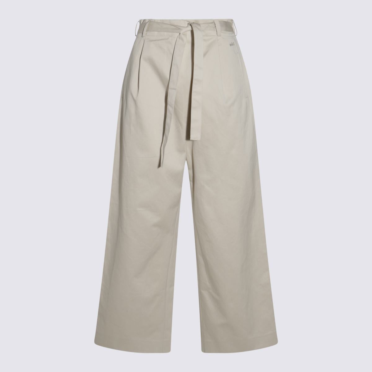 Add Beige Cotton Pants
