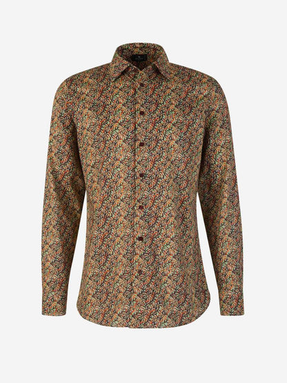 Etro Coconut Tree Cotton Shirt