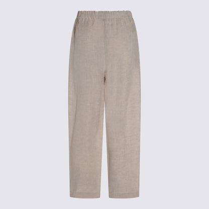 Fabiana Filippi Beige Linen Pants