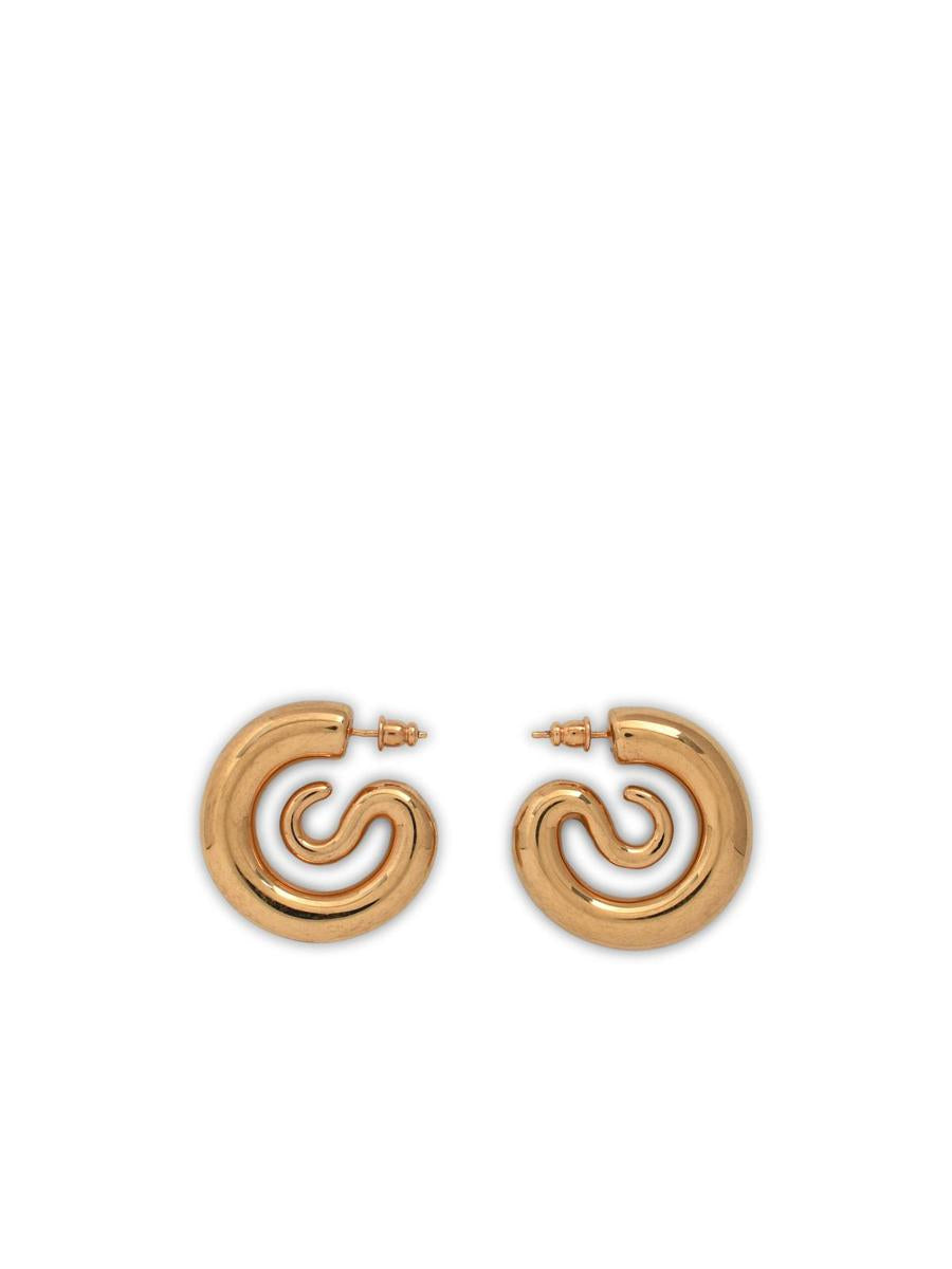 Panconesi Gold 'Serpent Hoops Small' Earrings
