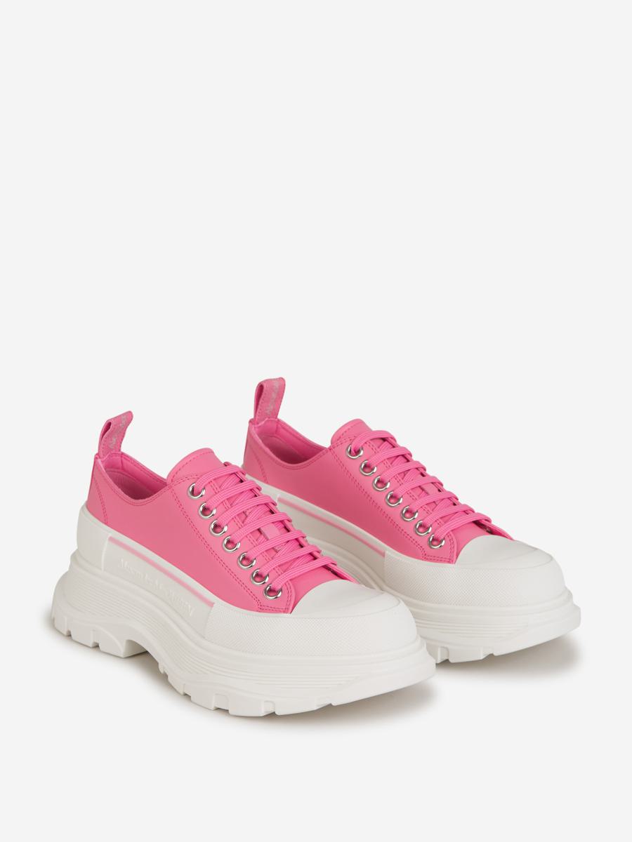 Alexander McQueen Smooth Leather Sneakers