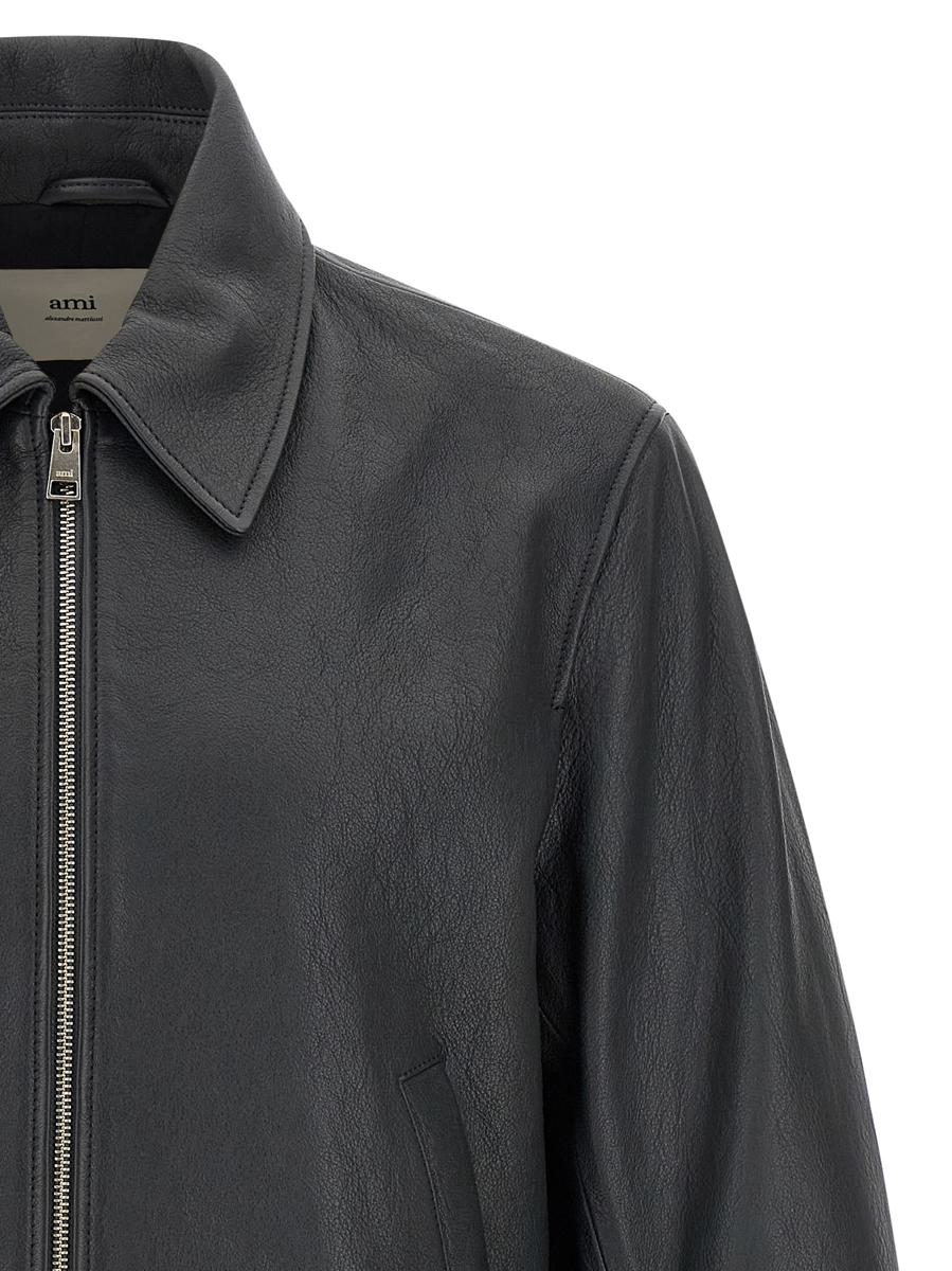 AMI Paris 'Ami De Coeur' Bomber Jacket