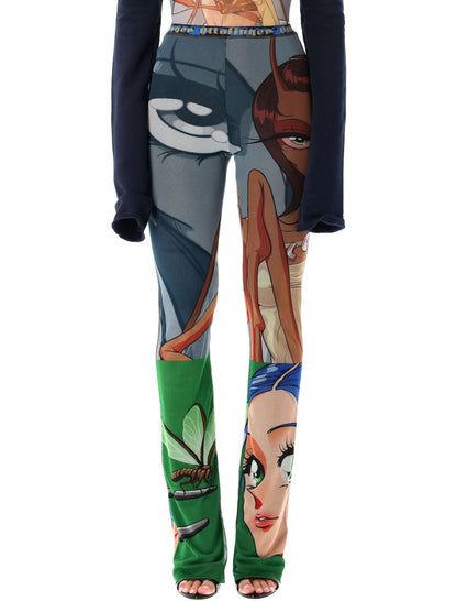 Ottolinger Julien Ceccaldi Multicolor Printed Pants