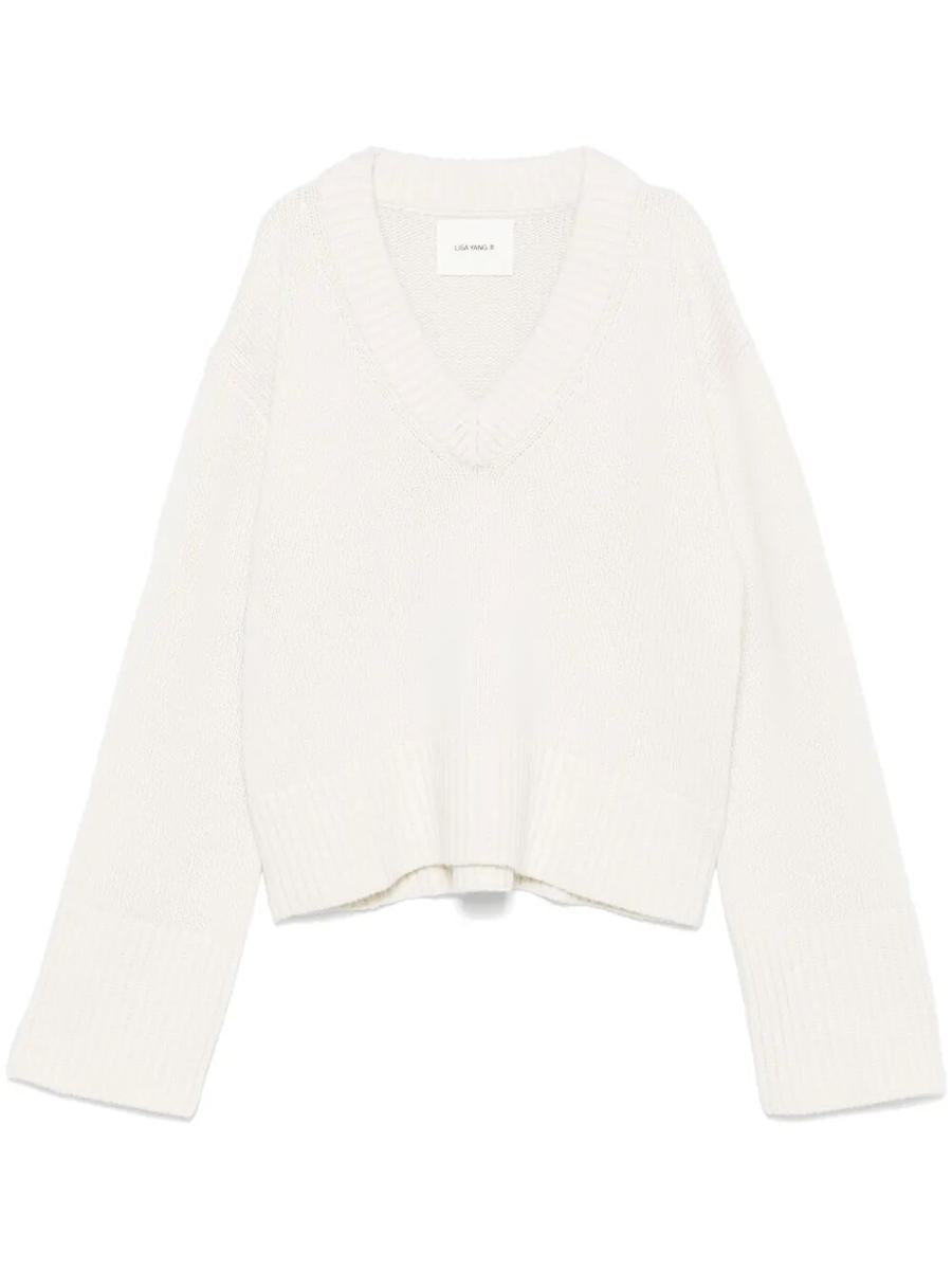 Lisa Yang "Wing" Vneck Sweater Clothing