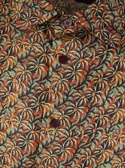 Etro Coconut Tree Cotton Shirt