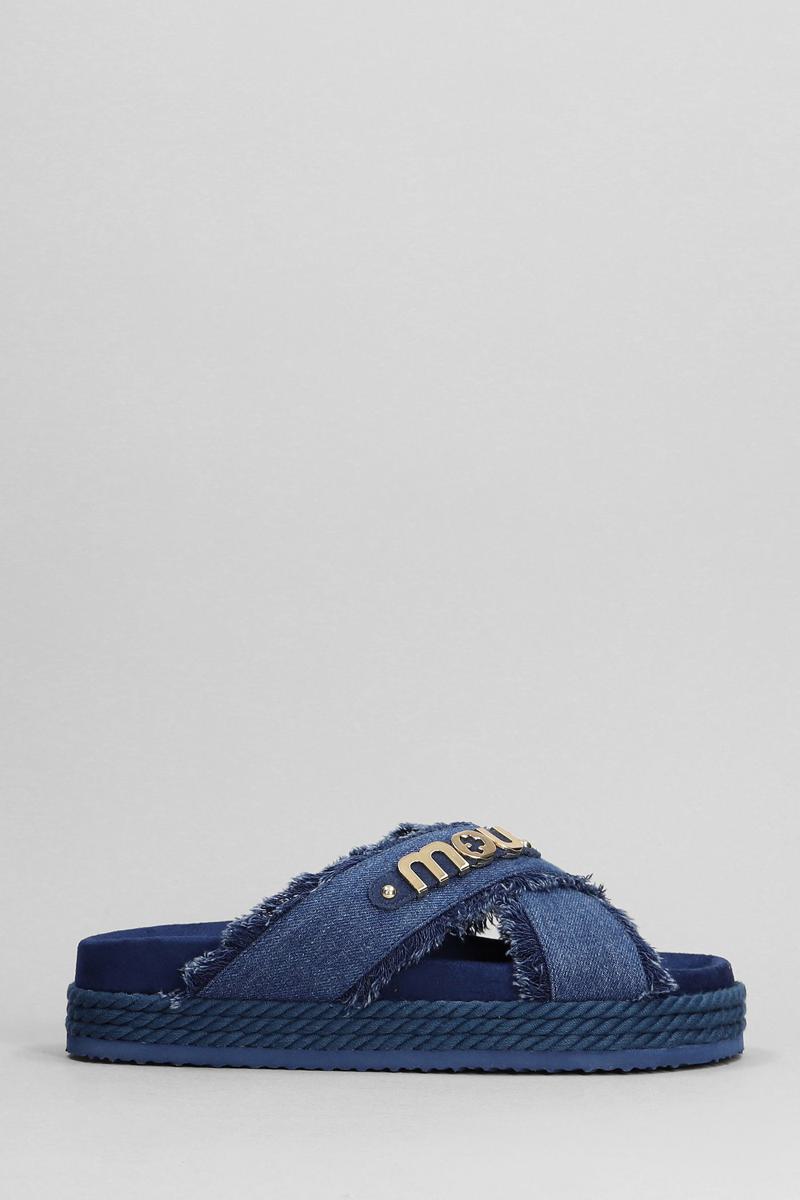 Mou Crisscross Slipper-Mule