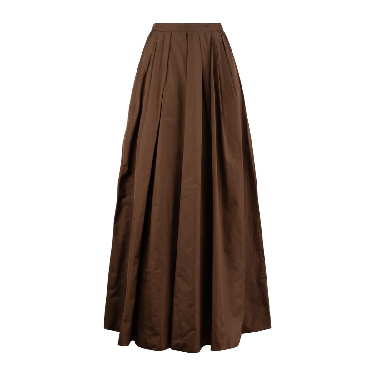Max Mara Silk Taffeta Long Skirt