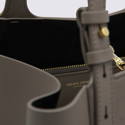 Golden Goose Beige Leather Totes