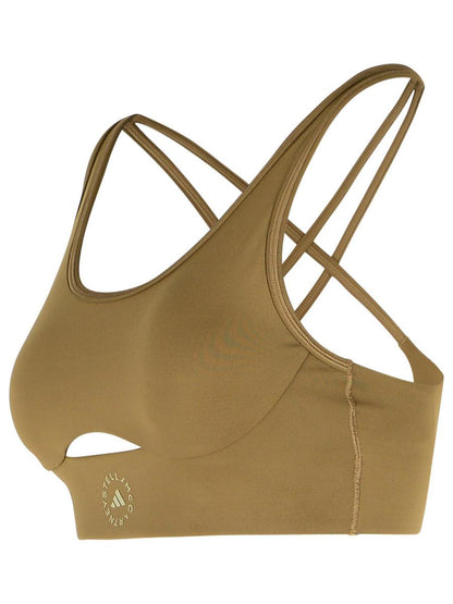 Adidas By Stella McCartney Army Polyester Blend Top