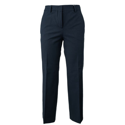 Via Masini 80 Blue Cotton Pants