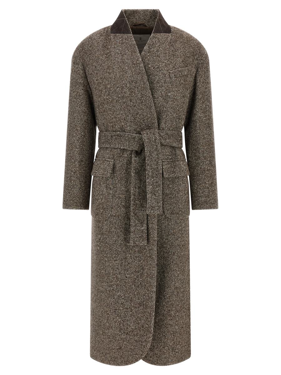 Brunello Cucinelli Single-Breasted Coat