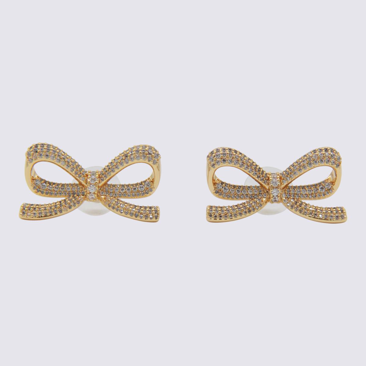 Self-Portrait Gold Tone Earrings