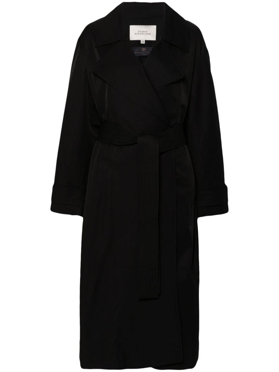 Studio Nicholson Double-Breasted Belted Coat