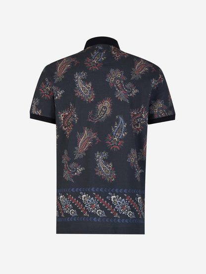 Etro Paisley Motif Polo