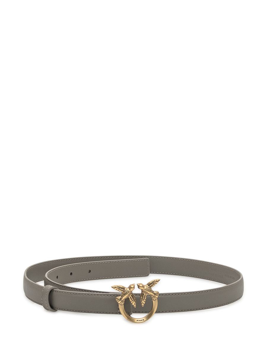 Pinko Pinko Gray Belt With Buckle