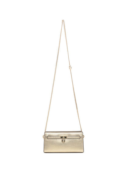 Michael Kors Michael Kors Gold Leather Wallet
