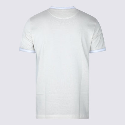 Eleventy Beige And Grey T-Shirt