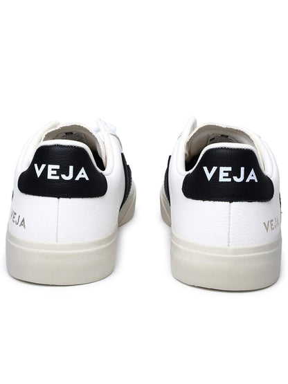 Veja White Leather Sneakers