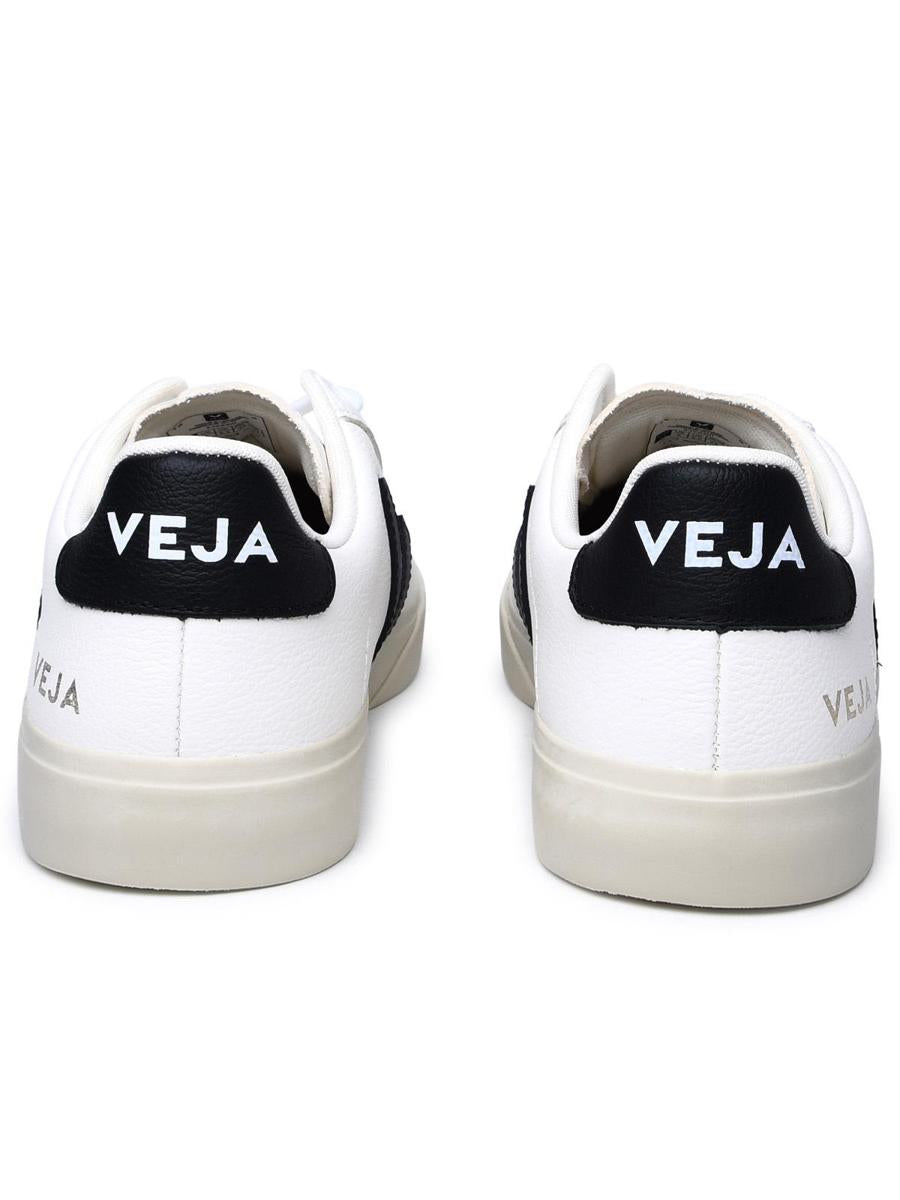 Veja White Leather Sneakers